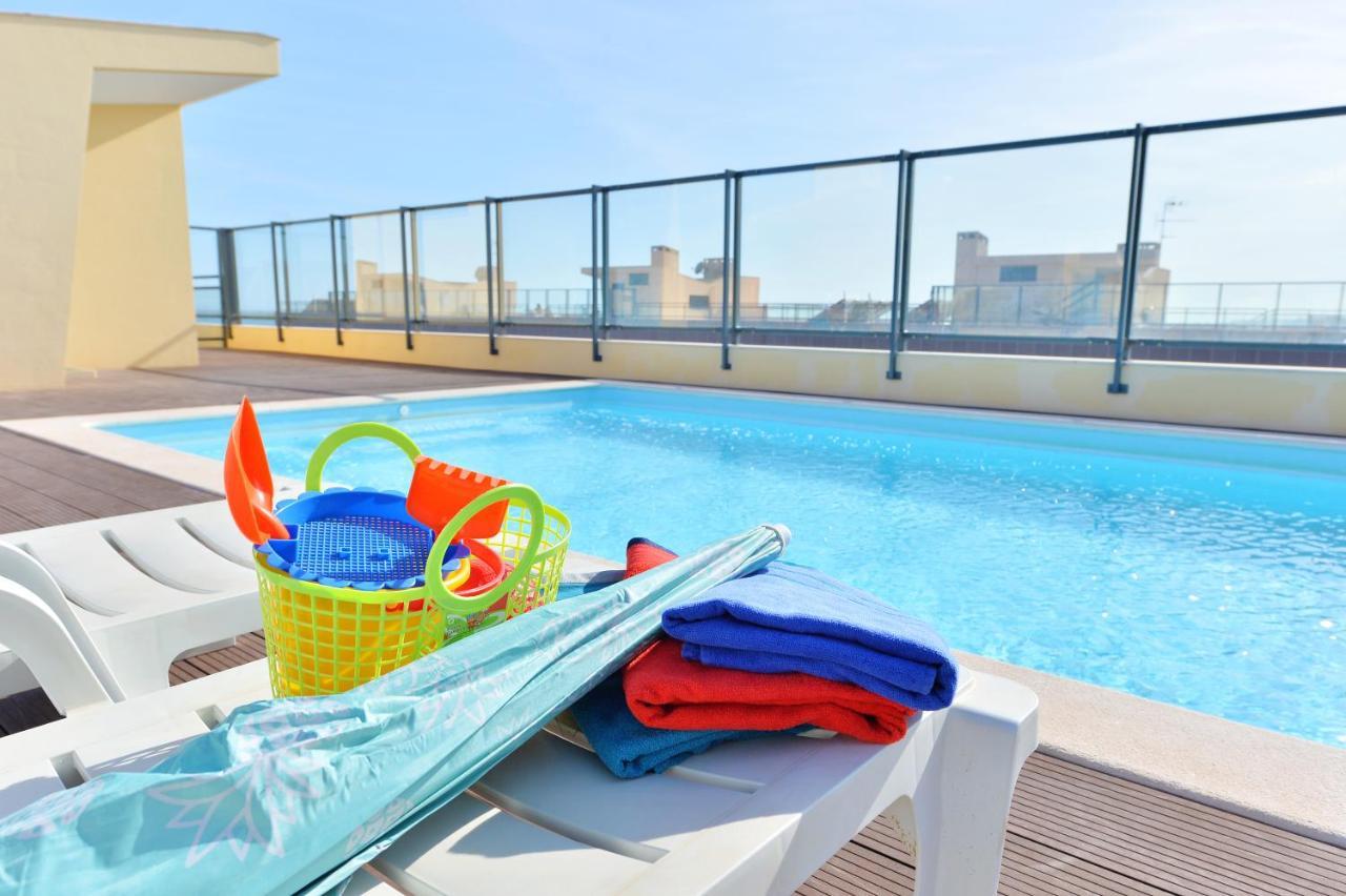 Floripes Luxury Apartment With Pool On Rooftop Olhão Eksteriør billede